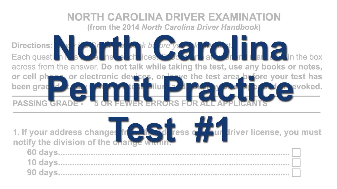 north carolina dmv permit test cheat sheet